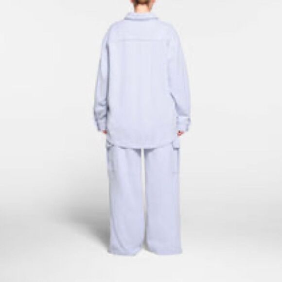 BOGO SKIMS Light Blue Long Sleeve Jacket - Picture 6 of 8